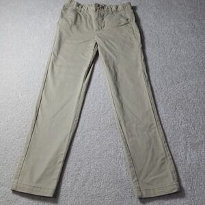 Boys Target Cat & Jack Khaki Pants Performance Fabric Size 14 Adjustable Waist